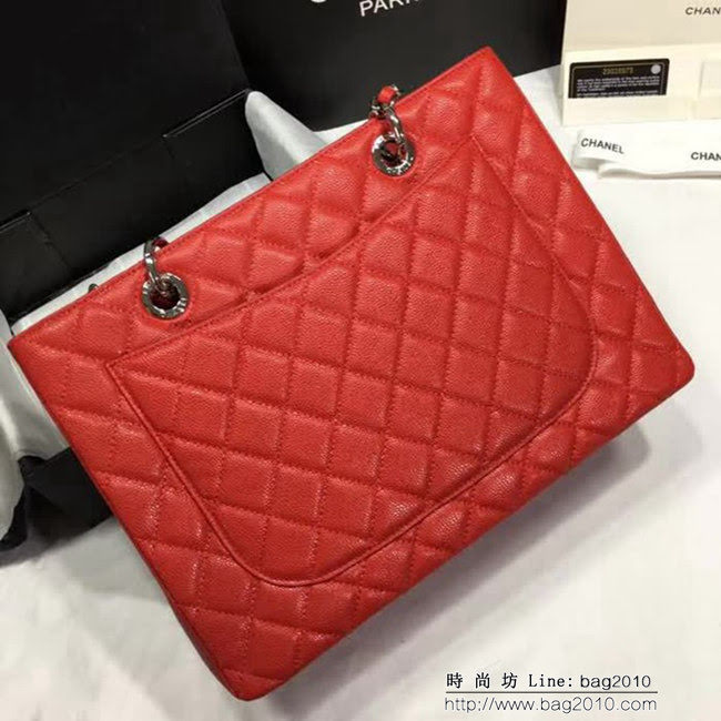 香奈兒CHANEL 50995 經典系列 魚子醬牛皮時尚休閒手提單肩包 DSC1264